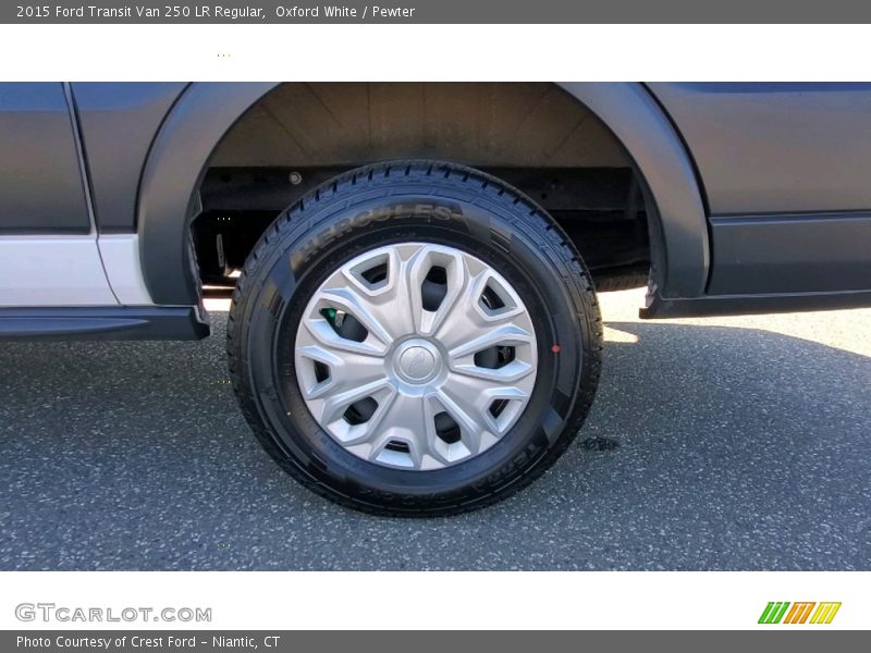 Oxford White / Pewter 2015 Ford Transit Van 250 LR Regular