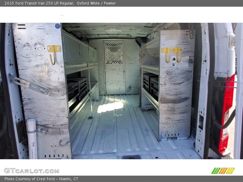 Oxford White / Pewter 2015 Ford Transit Van 250 LR Regular