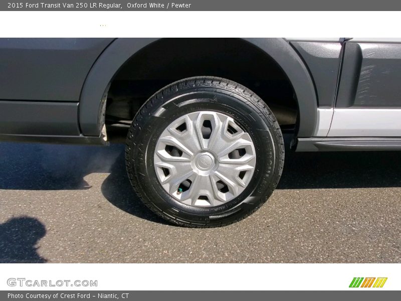 Oxford White / Pewter 2015 Ford Transit Van 250 LR Regular