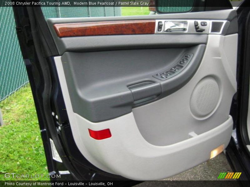 Modern Blue Pearlcoat / Pastel Slate Gray 2008 Chrysler Pacifica Touring AWD