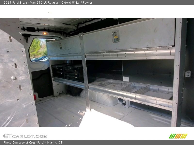 Oxford White / Pewter 2015 Ford Transit Van 250 LR Regular