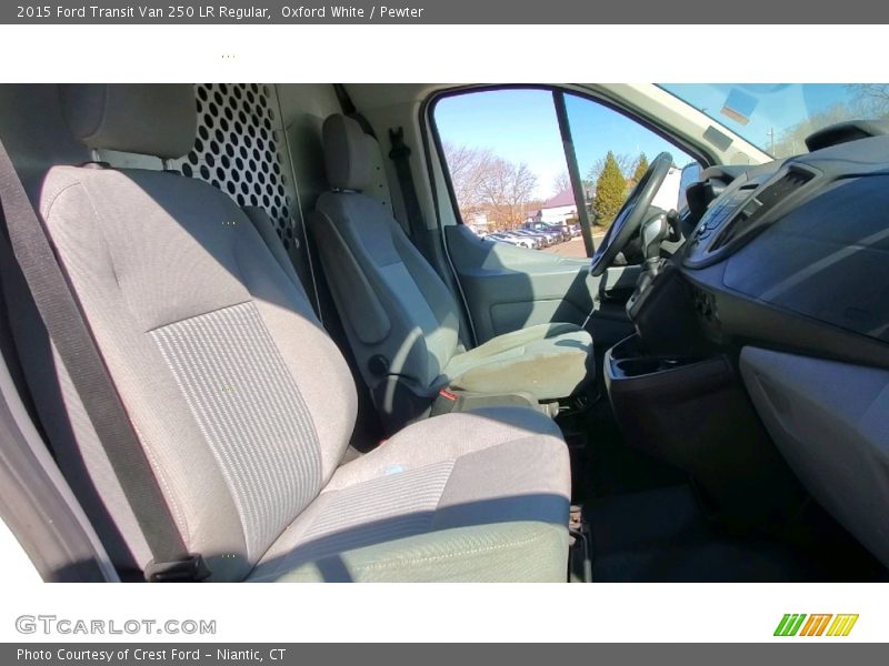 Oxford White / Pewter 2015 Ford Transit Van 250 LR Regular