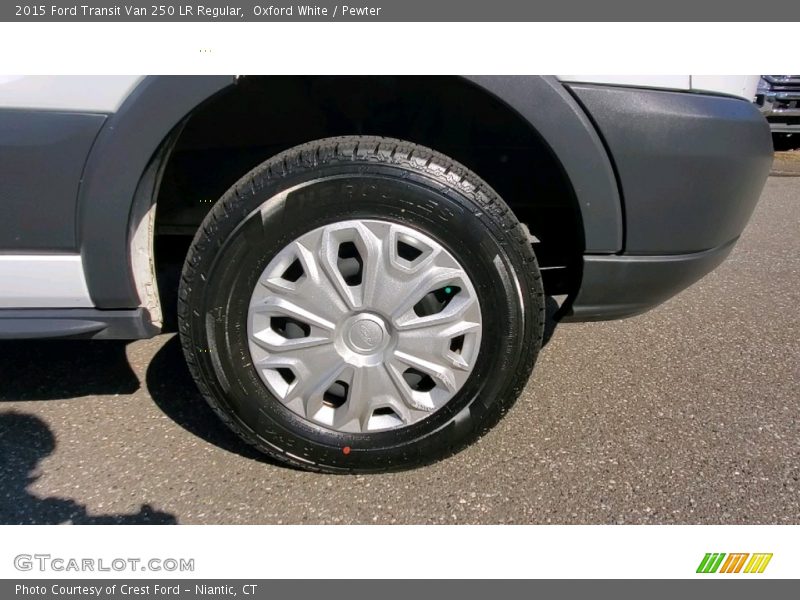 Oxford White / Pewter 2015 Ford Transit Van 250 LR Regular