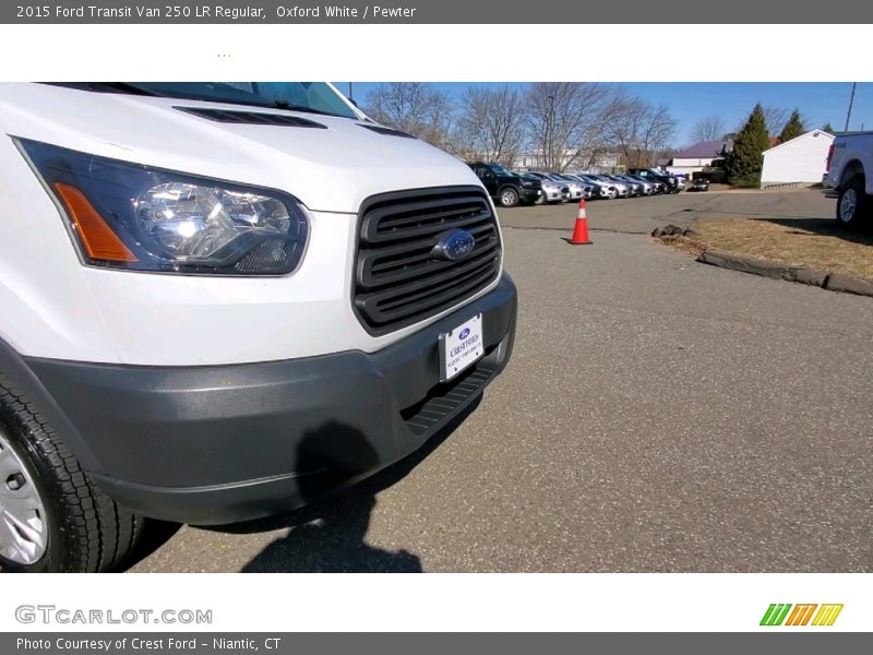 Oxford White / Pewter 2015 Ford Transit Van 250 LR Regular