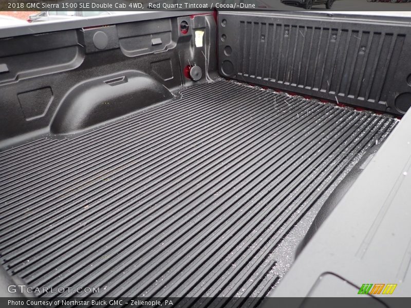 Red Quartz Tintcoat / Cocoa/­Dune 2018 GMC Sierra 1500 SLE Double Cab 4WD