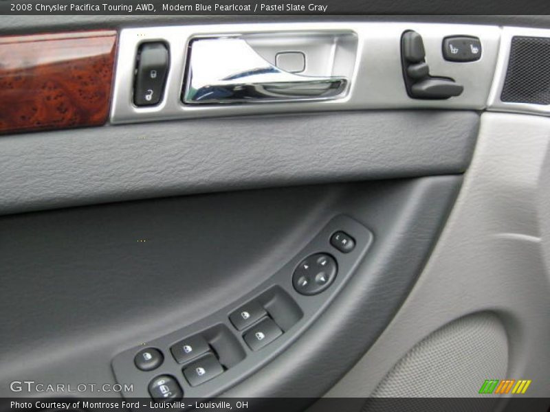 Modern Blue Pearlcoat / Pastel Slate Gray 2008 Chrysler Pacifica Touring AWD