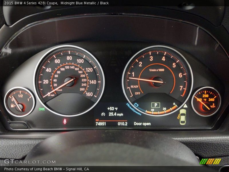  2015 4 Series 428i Coupe 428i Coupe Gauges