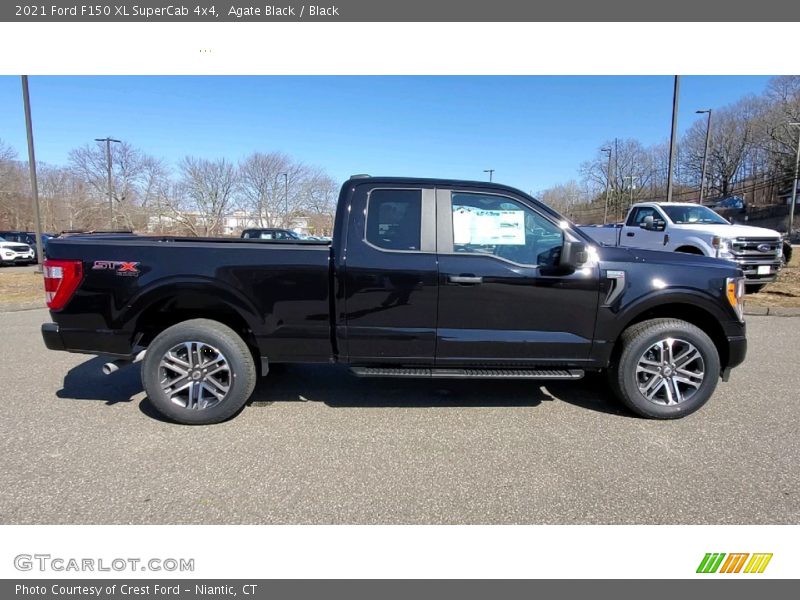 Agate Black / Black 2021 Ford F150 XL SuperCab 4x4