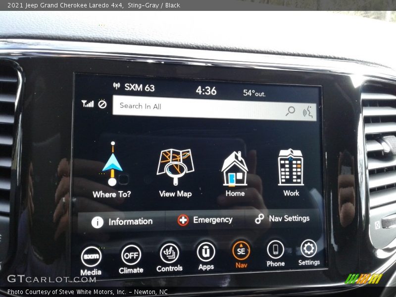 Sting-Gray / Black 2021 Jeep Grand Cherokee Laredo 4x4