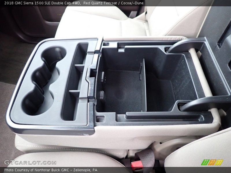 Red Quartz Tintcoat / Cocoa/­Dune 2018 GMC Sierra 1500 SLE Double Cab 4WD