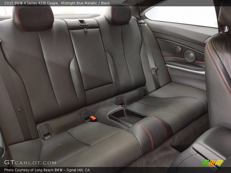 Rear Seat of 2015 4 Series 428i Coupe