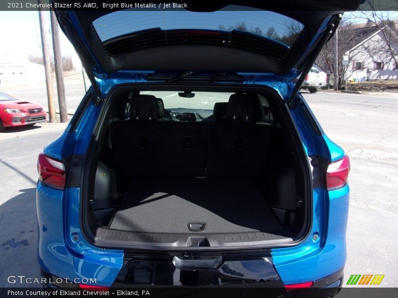 Bright Blue Metallic / Jet Black 2021 Chevrolet Blazer RS AWD