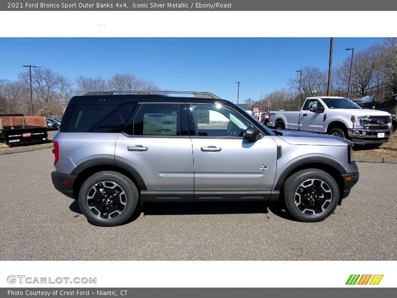  2021 Bronco Sport Outer Banks 4x4 Iconic Silver Metallic