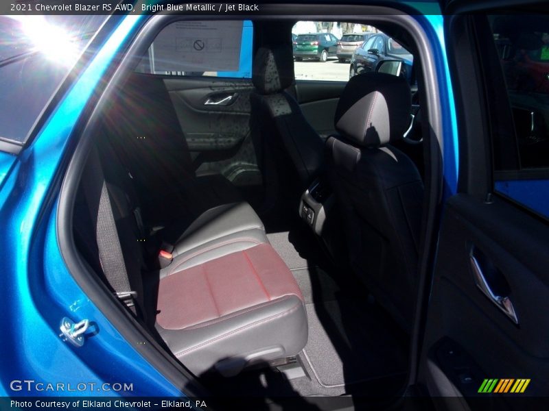 Bright Blue Metallic / Jet Black 2021 Chevrolet Blazer RS AWD
