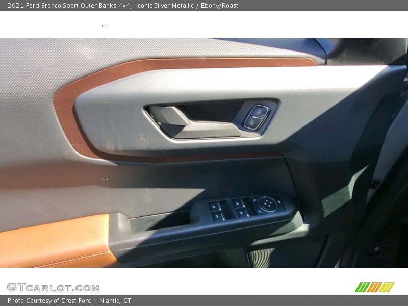 Iconic Silver Metallic / Ebony/Roast 2021 Ford Bronco Sport Outer Banks 4x4