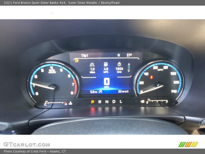 Iconic Silver Metallic / Ebony/Roast 2021 Ford Bronco Sport Outer Banks 4x4