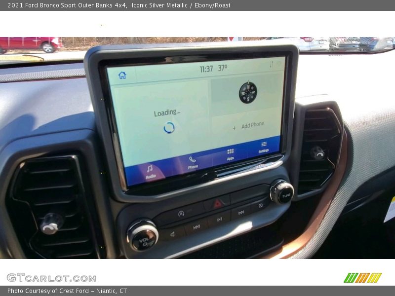 Iconic Silver Metallic / Ebony/Roast 2021 Ford Bronco Sport Outer Banks 4x4