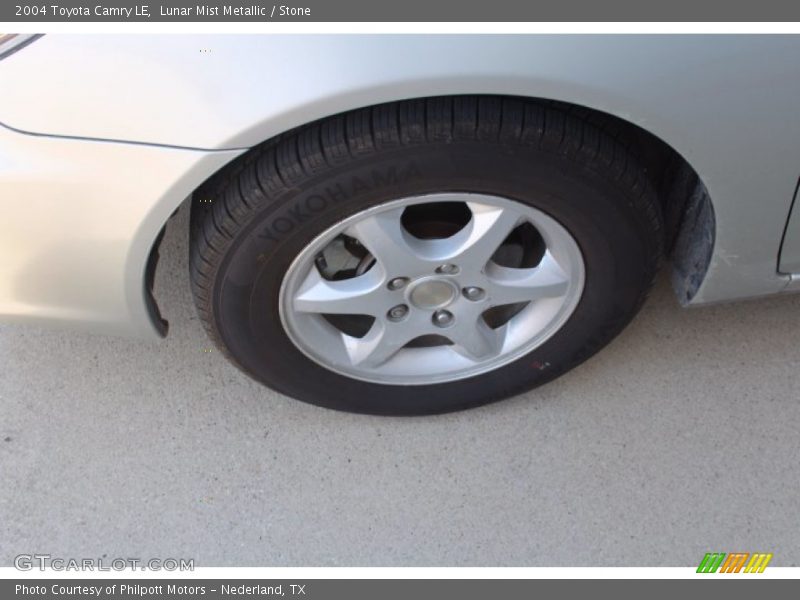 Lunar Mist Metallic / Stone 2004 Toyota Camry LE