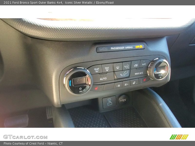 Iconic Silver Metallic / Ebony/Roast 2021 Ford Bronco Sport Outer Banks 4x4