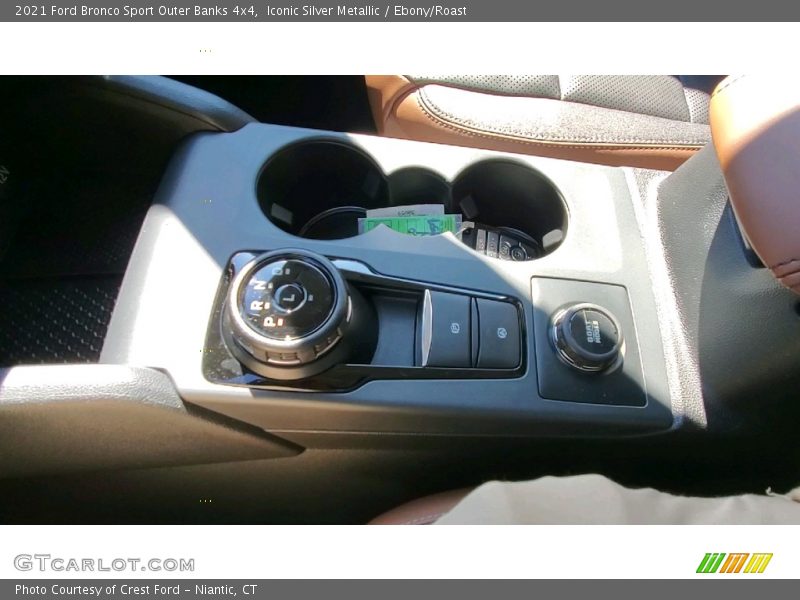 Iconic Silver Metallic / Ebony/Roast 2021 Ford Bronco Sport Outer Banks 4x4