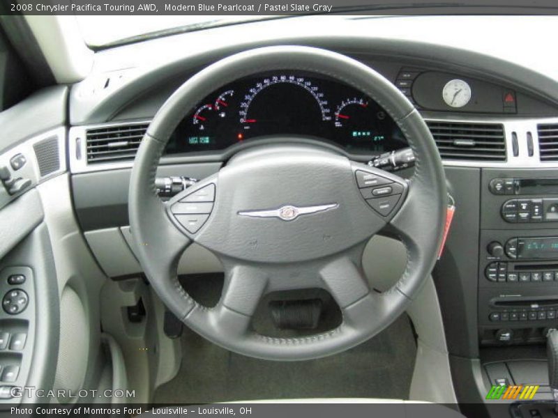 Modern Blue Pearlcoat / Pastel Slate Gray 2008 Chrysler Pacifica Touring AWD