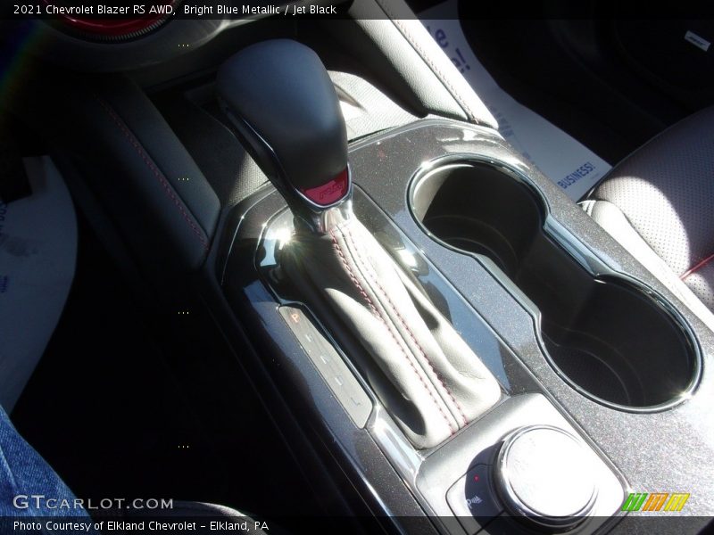 Bright Blue Metallic / Jet Black 2021 Chevrolet Blazer RS AWD