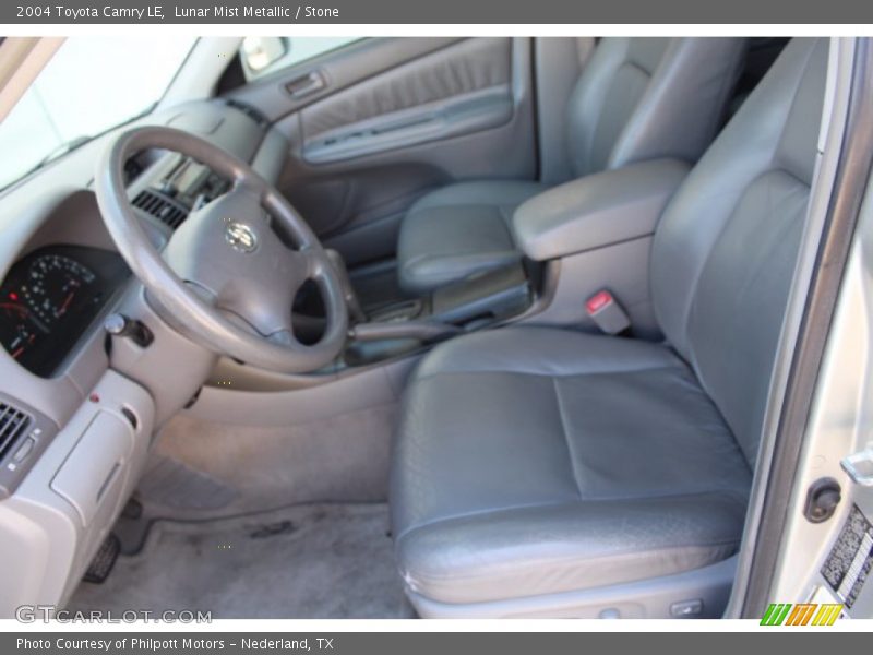 Lunar Mist Metallic / Stone 2004 Toyota Camry LE