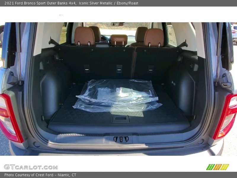 Iconic Silver Metallic / Ebony/Roast 2021 Ford Bronco Sport Outer Banks 4x4