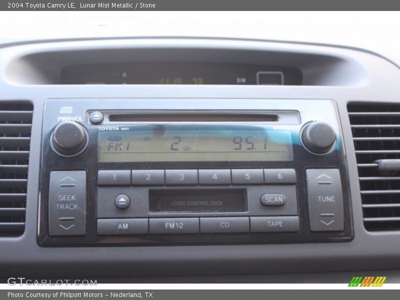 Lunar Mist Metallic / Stone 2004 Toyota Camry LE