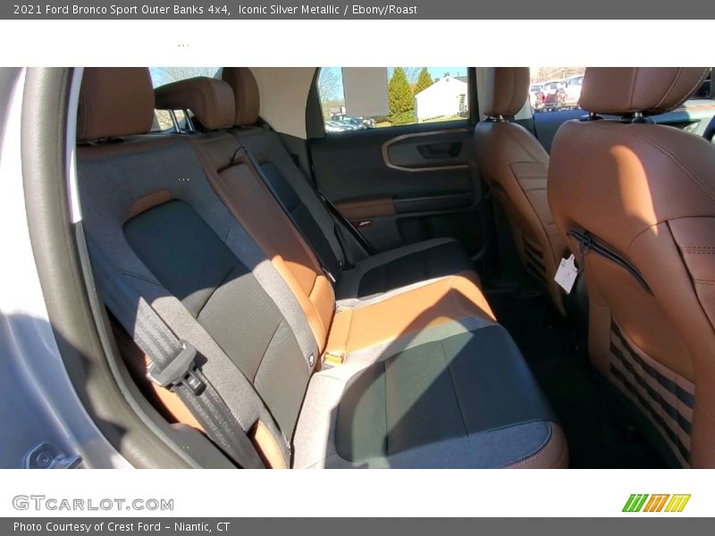 Iconic Silver Metallic / Ebony/Roast 2021 Ford Bronco Sport Outer Banks 4x4