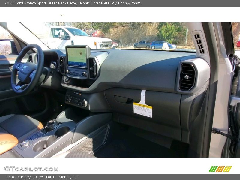 Iconic Silver Metallic / Ebony/Roast 2021 Ford Bronco Sport Outer Banks 4x4