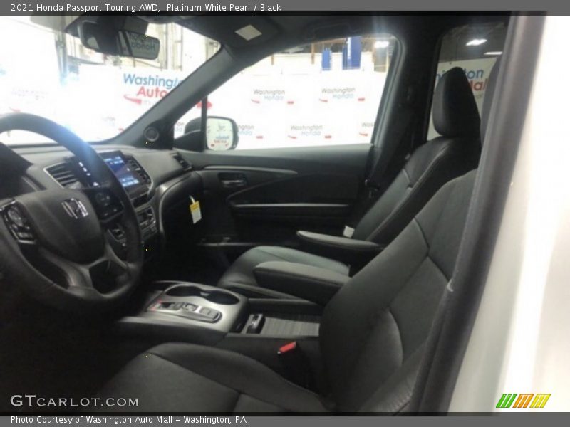 Platinum White Pearl / Black 2021 Honda Passport Touring AWD