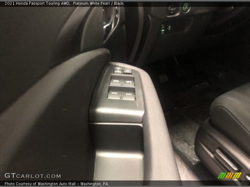 Platinum White Pearl / Black 2021 Honda Passport Touring AWD