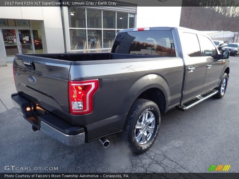 Lithium Gray / Earth Gray 2017 Ford F150 XLT SuperCrew 4x4