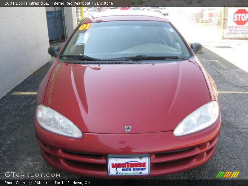 Inferno Red Pearlcoat / Sandstone 2001 Dodge Intrepid SE