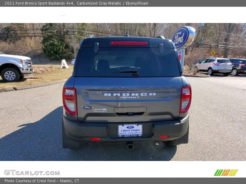 Carbonized Gray Metallic / Ebony/Roast 2021 Ford Bronco Sport Badlands 4x4