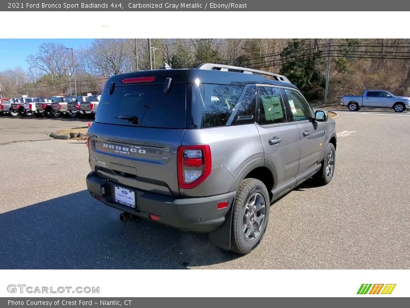 Carbonized Gray Metallic / Ebony/Roast 2021 Ford Bronco Sport Badlands 4x4