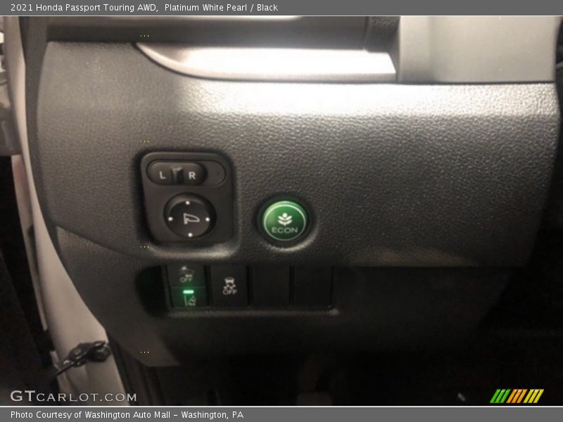 Platinum White Pearl / Black 2021 Honda Passport Touring AWD