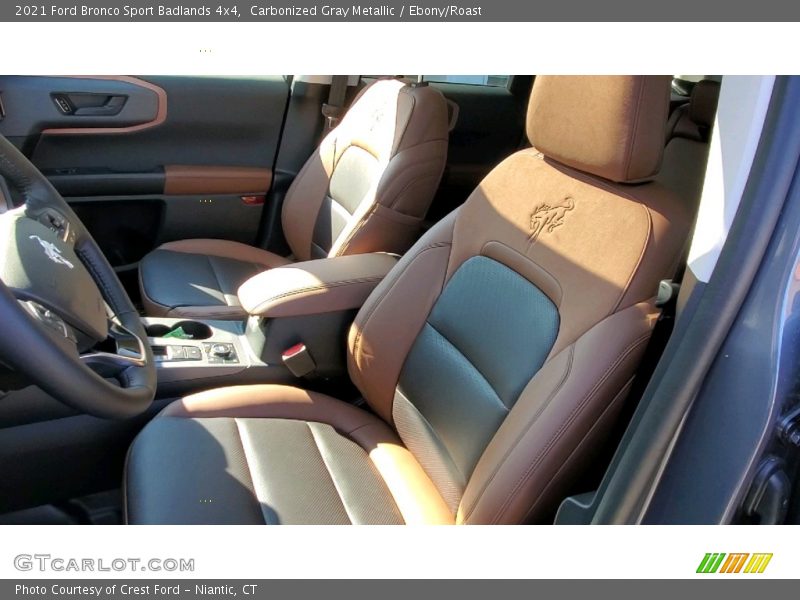 Front Seat of 2021 Bronco Sport Badlands 4x4