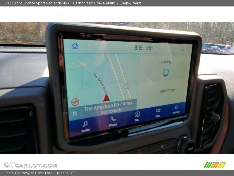 Carbonized Gray Metallic / Ebony/Roast 2021 Ford Bronco Sport Badlands 4x4