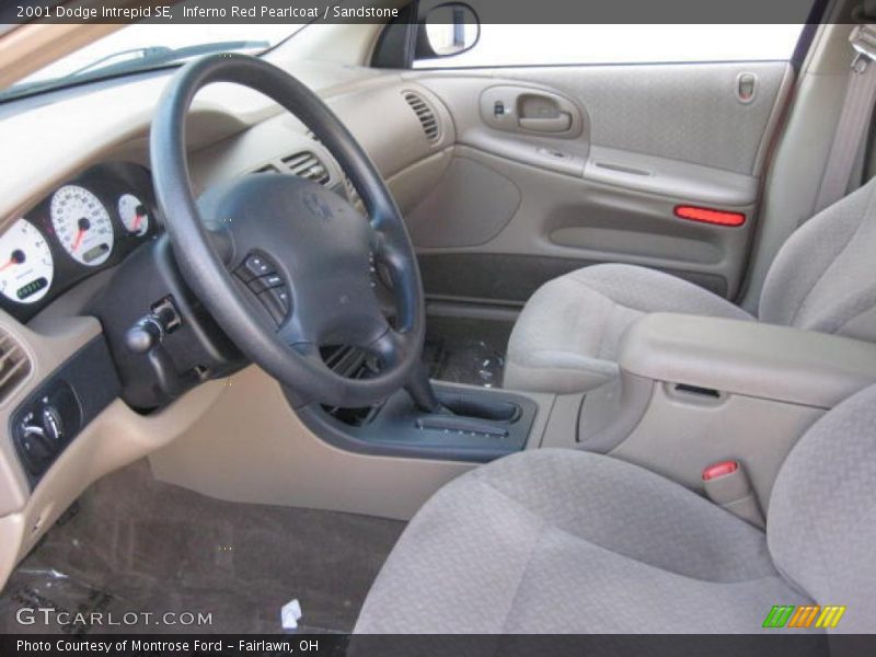 Inferno Red Pearlcoat / Sandstone 2001 Dodge Intrepid SE