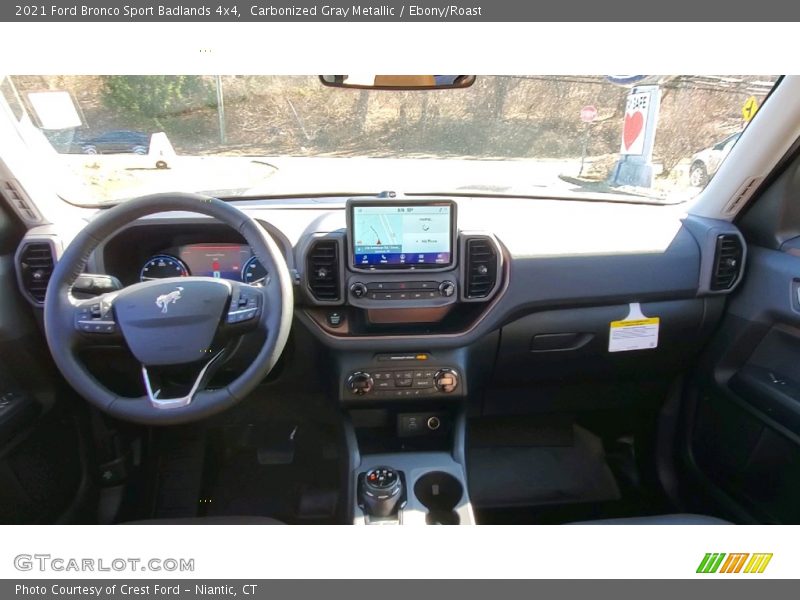 Carbonized Gray Metallic / Ebony/Roast 2021 Ford Bronco Sport Badlands 4x4