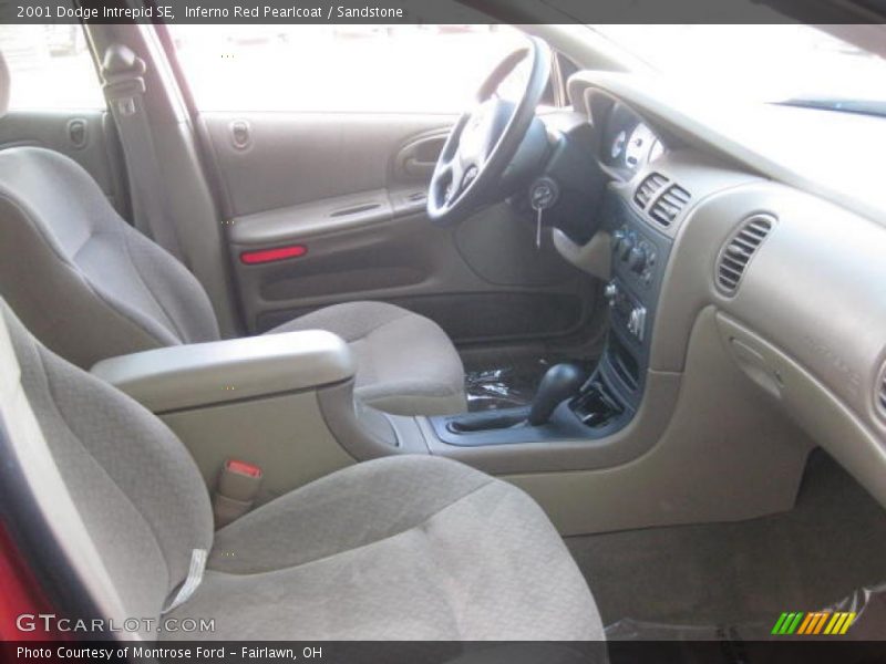 Inferno Red Pearlcoat / Sandstone 2001 Dodge Intrepid SE