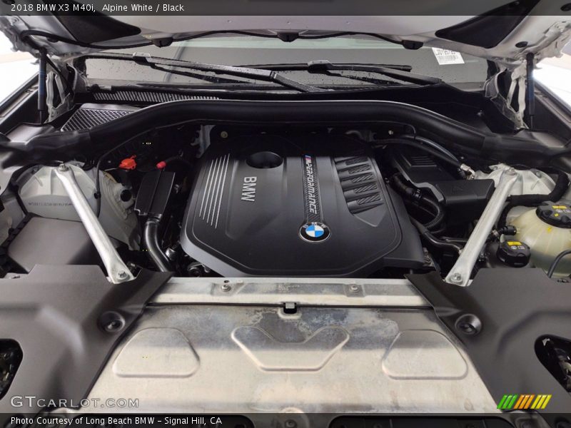 Alpine White / Black 2018 BMW X3 M40i