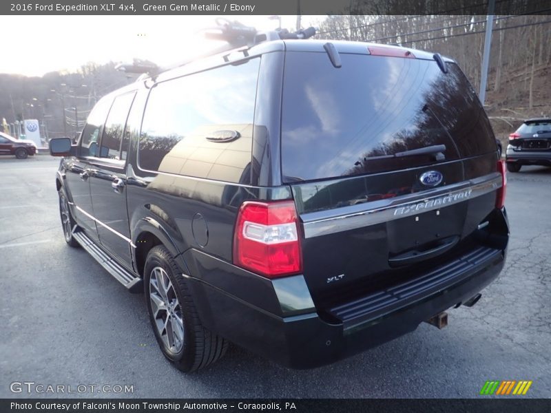 Green Gem Metallic / Ebony 2016 Ford Expedition XLT 4x4