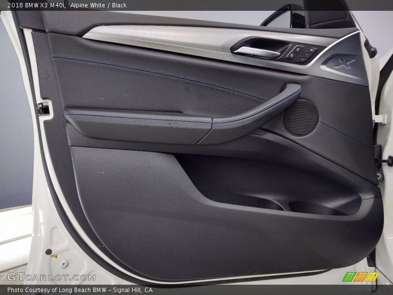 Alpine White / Black 2018 BMW X3 M40i