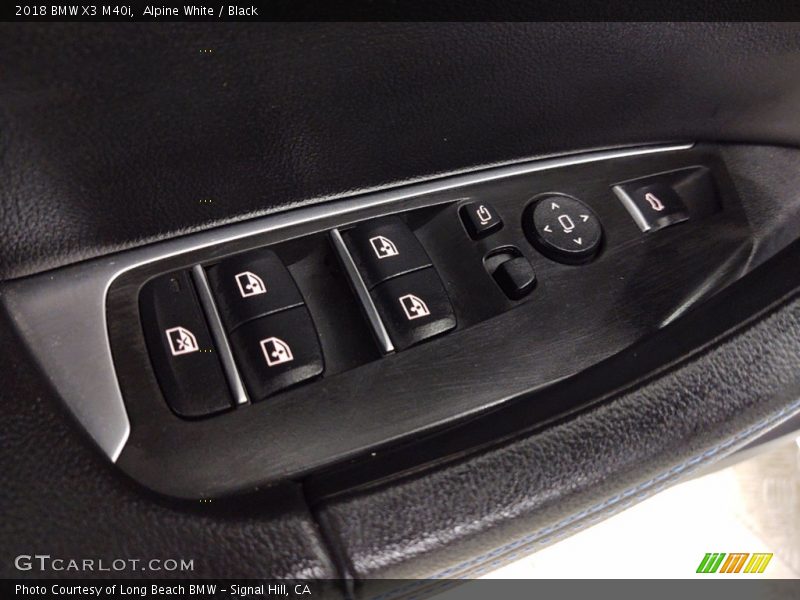 Alpine White / Black 2018 BMW X3 M40i