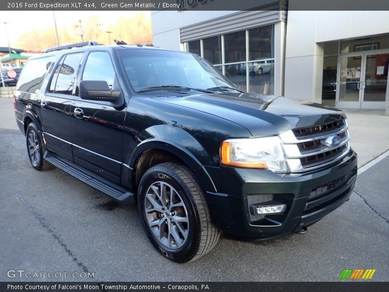 Green Gem Metallic / Ebony 2016 Ford Expedition XLT 4x4