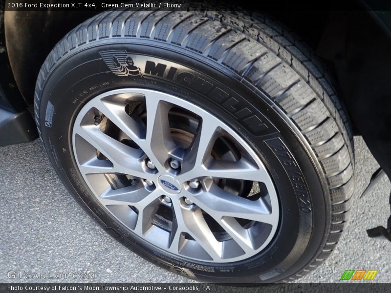 Green Gem Metallic / Ebony 2016 Ford Expedition XLT 4x4
