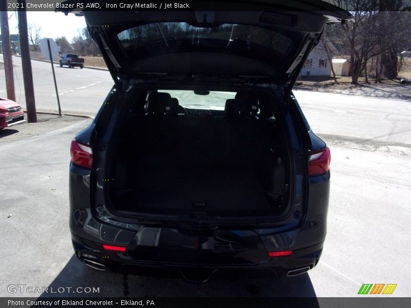 Iron Gray Metallic / Jet Black 2021 Chevrolet Blazer RS AWD